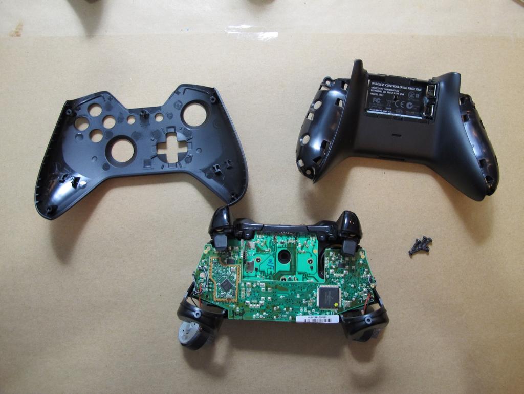 Opening the Controller, Part 2 Next You will want to remove the 5 screws that hold the