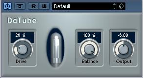 Further tone controls for shaping the sound of the selected speaker cabinet. Click on the values, enter a new value and press the [Enter] key.