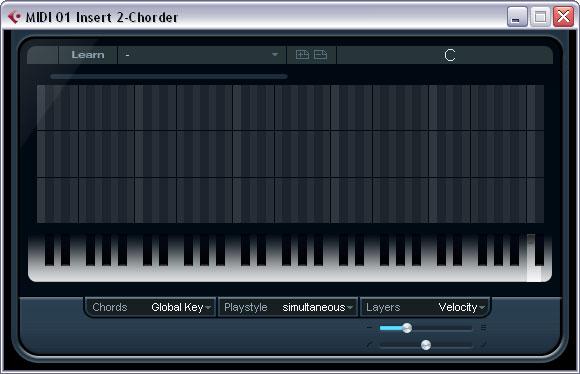 2. Create a MIDI part and enter notes at the positions in the project where you want to switch patterns.