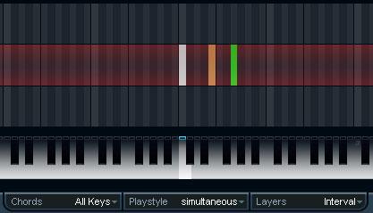 Global Key In Global Key mode, you can set up chords for a single key only.