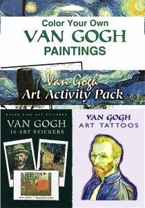 Art Tattoos: 4 body art interpretations of the artist s flamboyant posters 0-486-46079-7 978-0-486-46079-6 Van Gogh Gorgeous 3-book set includes: Color Your Own Van Gogh Paintings: 30 meticulously