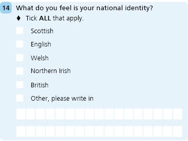 What do you feel is your national identity?