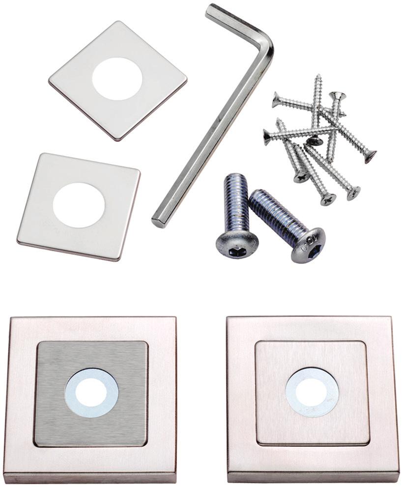 G304 SSL Square Pull Handles and Fittings