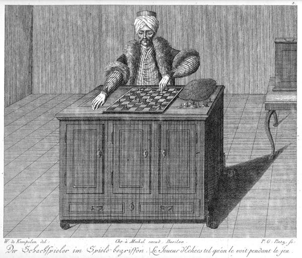 First Fake Robot The Turk / Automaton Chess Player (1770) Constructed by Wolfgang von