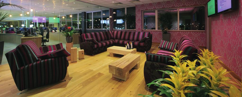 Melbourne Office Project. Contract Click White Oak Plank.