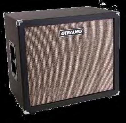 STRAUSS BASS SPEAKER CABINETS SBC-200-4-BLK - $499 STRAUSS 200 WATT 1x15 BASS SPEAKER CABINET Solid wood construction with Scoop recessed carry