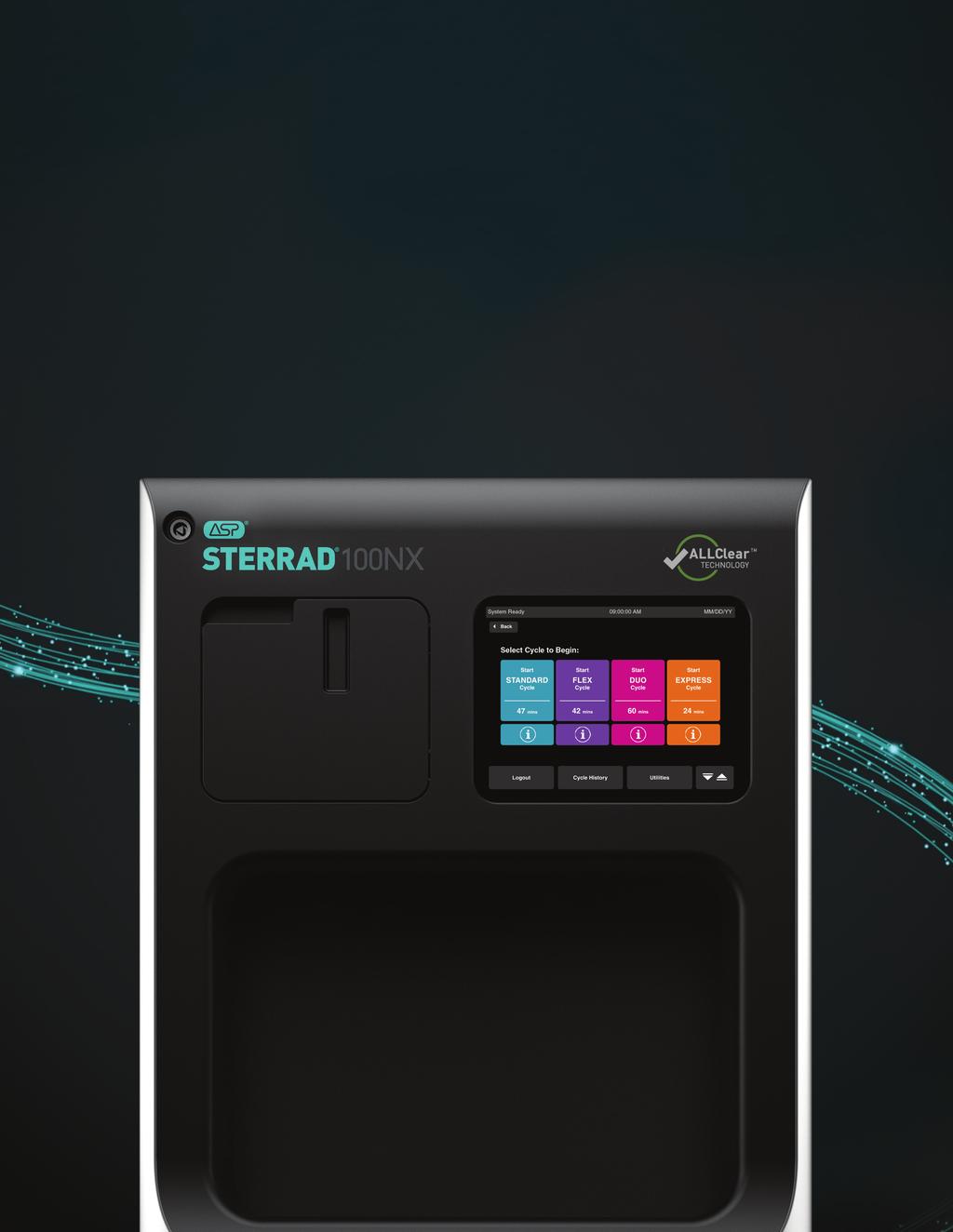 Introducing STERRAD Systems with ALLClear Technology Just Load and Go Put