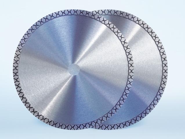 RBC Rhombus Blade PWC Waved Steel Core Cutter Economic smooth-cutting blade For stone Unique turbo design for chipping-free cutting, skill saw, and table saw Size : 4, 4.