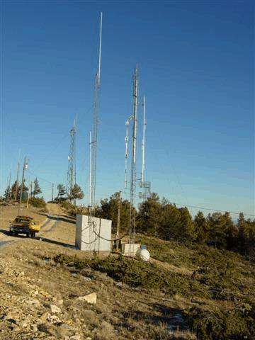 County Site with Towers