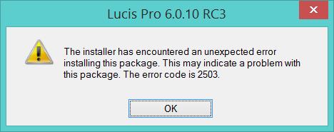 to run Photoshop and use the Help/About plug-ins and see if LucisPro is there. If it is, it did install and the About box will display the current version, user name and email address.