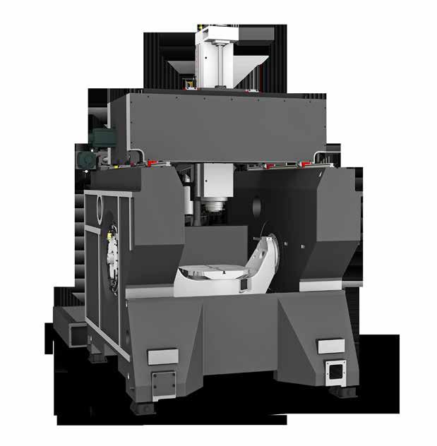 Basic Features High-Precision & Speed 5-Axis Vertical Machining Center 02 03 04 05 01 Rapid Feed Rate (X/Y/Z axis) : 50/50/50 [60/60/60] m/min (1,969/1,969/1,969 [2,362/2,362/2,362] ipm) (A/C axis) :