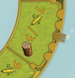 ) Take the Corn Harvest Tile you uncovered and gain the indicated amount of corn.