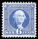 , clear margins all around, fresh and Fine+ appearing example of this very scarce stamp $2,750.