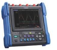 Recorders Data Loggers Printer unit is optional CAT III 600V isolation performance; directly measure a 480V power line 4 completely isolated channels let you simultaneously record data on a 3-phase