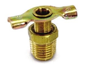 Your One Stop Shop for Parts FITTINGS Swivel Hose Barbs - Low Pressure Drain Cocks Hex Head Plugs 300 PSI max pressure 210 F max temperature Brass MPT base with steel hose barb 8.705-050.