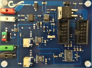 Quick Start Guide Shown below are the essential connections, controls, and indicators for the GaN Bias Control Board.