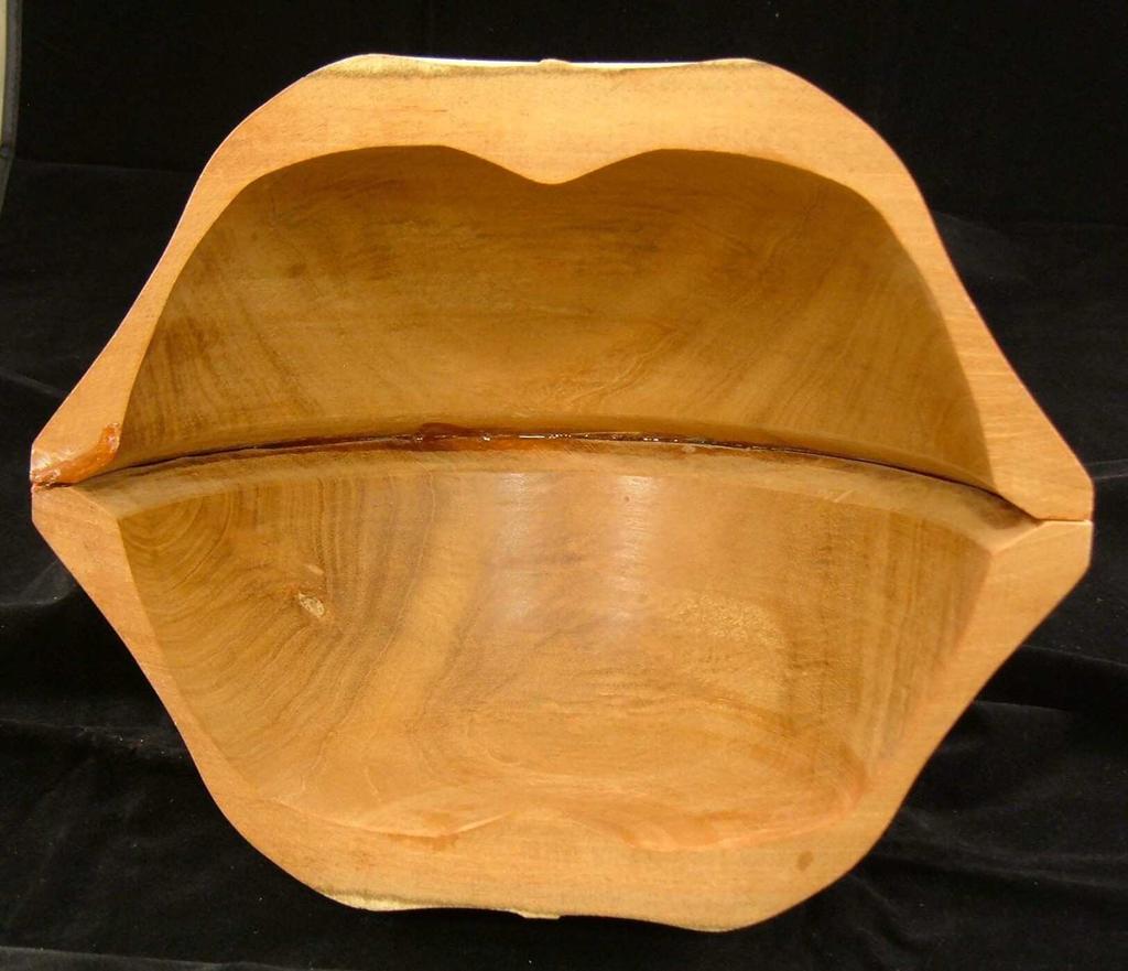 Wood/Bone Above: Bowl,