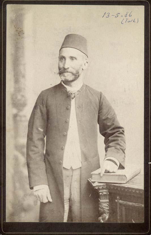 57 TURKEY. Portrait of a man. ca. 1890.