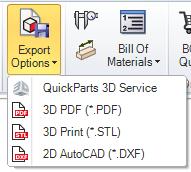 detailed dimensions of all objects we will show you in later chapters. Also it can export parts list, and offer online purchase orders. 1.