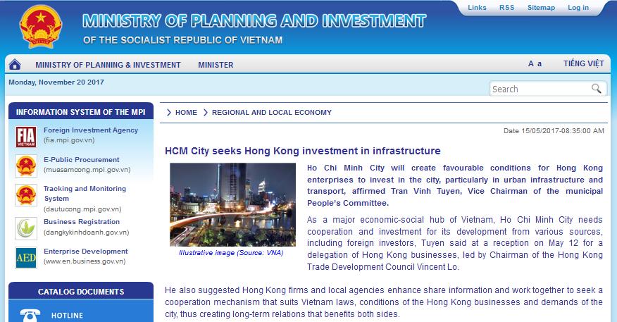 HongKong s Trade with Vietnam News Date 15/05/2017-08:35:00 AM Source: Ministry