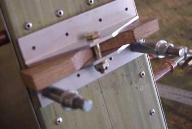 Drill and cleco the Lower Hinge to the Spar.