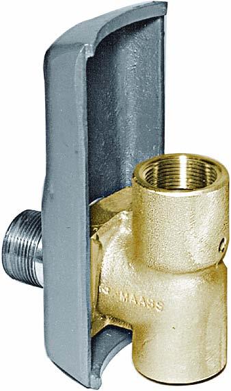 MAASS MODEL J WELD-ON PITLESS ADAPTER FEATURES: MADE in the USA Permanently installed by welding for increased strength and durability J Series of adapters and units available with stainless steel,