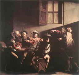 The Calling of Saint Matthew 1599-1600, Oil on