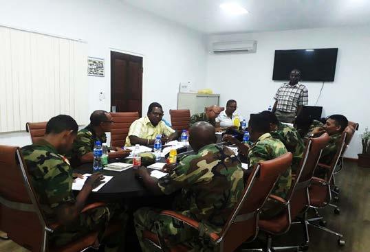 Stakeholder Engagement The security team held meetings with government security forces to ensure that they understand the Voluntary Principles and Newmont s approach to ensuring that they are used
