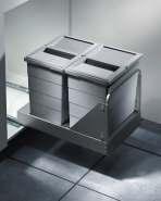 VARYING CAPACITIES FOR VARIOUS CABINET WIDTHS SIMPLE BIN CONFIGURATION CONFIGURATIONS PROVIDE