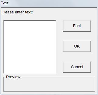 Text setting You are able to input text on picture. Please enter texts in black. Change font of texts Font will be different between vertical writing and horizontal writing.