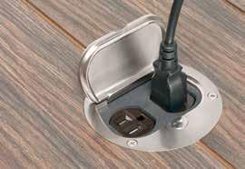 .. s round, CUT IN FLOOR BOX KITS offer installers the low cost, convenient way to install a duplex receptacle