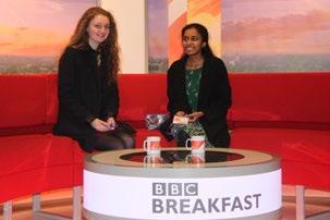 students have appeared on both BBC Breakfast and ITV programmes.