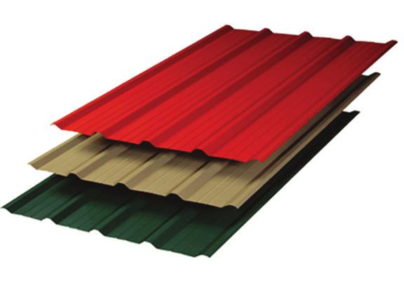 CORRUGATED ROOFING SHEET Thickness: From 0.13mm to 0.