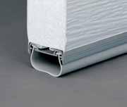 Its two-sided steel design encases a core of thermally bonded, CFC-free, expanded polystyrene insulation.
