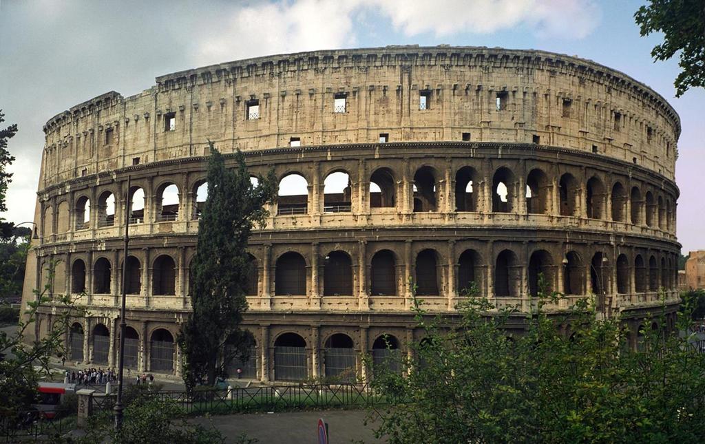 Architecture - Amphitheaters Colosseum Rome,
