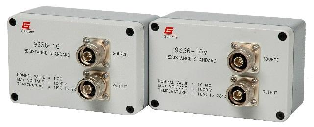 The Guildline 9336 series of Resistance Standards are designed as very high stability calibration laboratory standards for accurate resistance calibration in air, between 10 MΩand 10 PΩ.