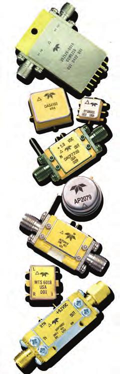 The Full Range of Components: DC to 40 GHz GaN, GaAs, InP, LDMOS Amplifiers