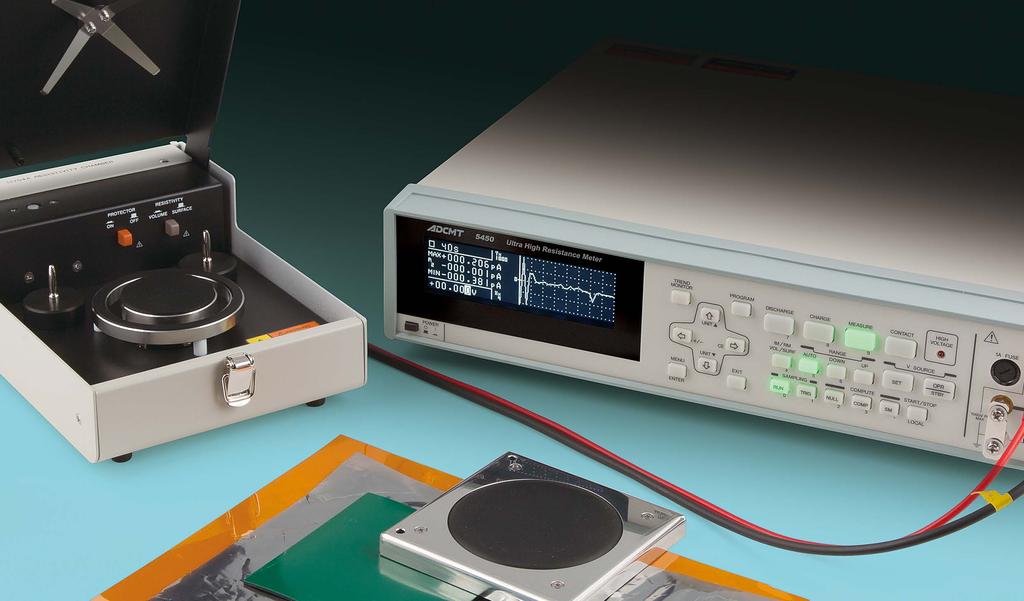 New Standard of Insulation Resistance and Micro Current Measurement The 5450/5451 is a state-of-the-art ultra high resistance meter with 5½-digit display that integrates ADC s traditional