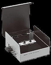 accessory resistivity chambers makes it easy to measure the volume or surface resistivity of materials.