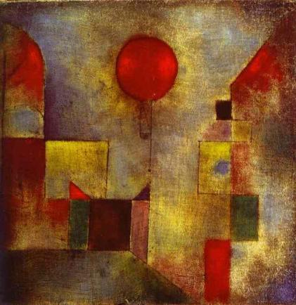 One half of the paintings were by Kandinsky and the other half were painted by Klee.