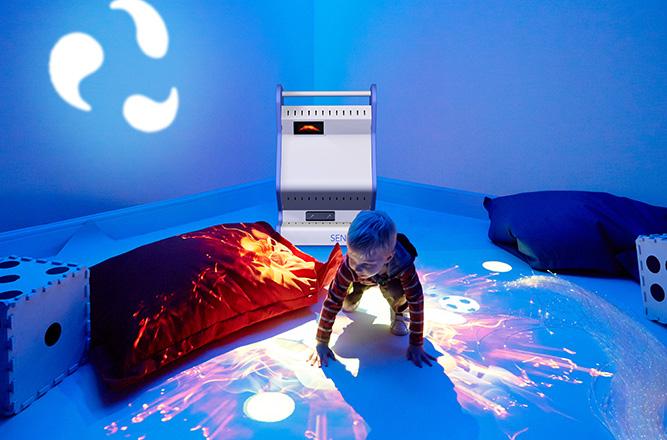 Integrex Interactive Floor The interactive floor is the perfect addition to your sensory room to create a fun sensory environment. Integrate the floor with your chosen theme in the sensory room.