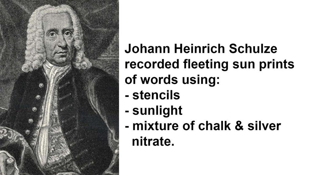 It all really started with the first image recorded in 1717 when Johann