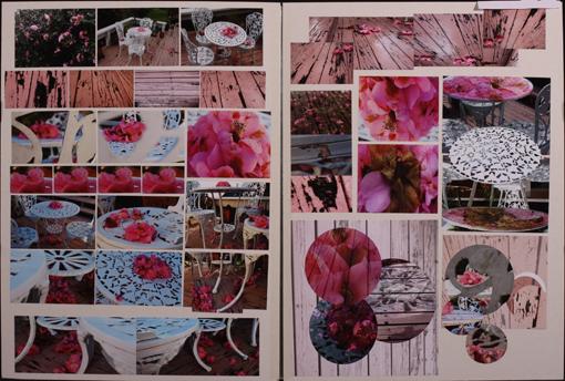 This portfolio has been verified at the lower end of the Merit grade range. Pink Flowers This submission investigates the relationship between garden furniture and flowers.