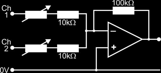 A LEVEL ELECTRONICS Sample Assessment Materials 90 Question 5 a 6 GBWP 0 Bandwidth Max g 40 M Marking details = 25 [khz] () Use equal voltage gains for both amp A and amp B Optimum gain = (400) /2 =