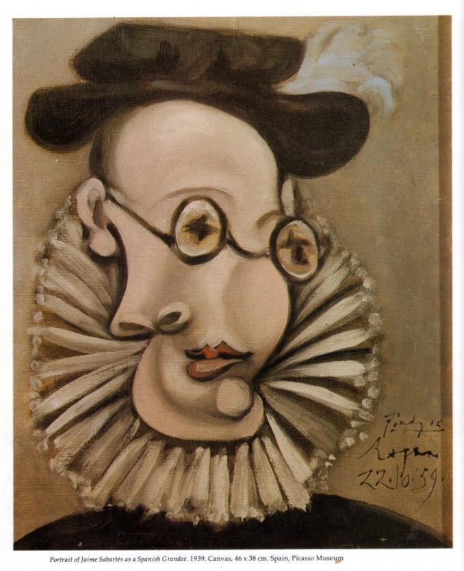 Pablo Picasso Many of Picasso s paintings look funny because of the way he moves eyes, noses and chins around.