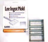 Sides of mould have 30 draft for easy ejection of lead ingots. LY2837794............................... $22.