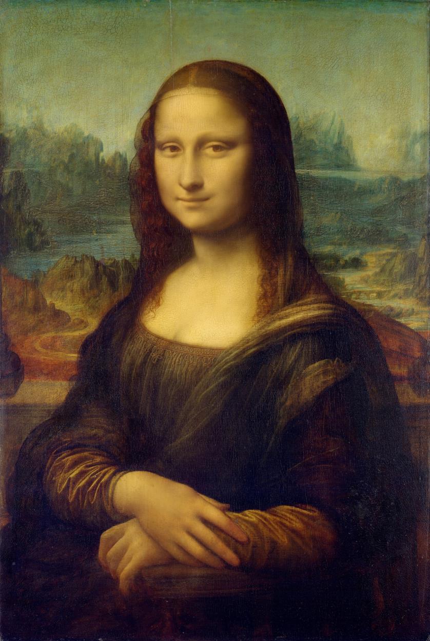 The Mona Lisa Not just one of Leonardo da Vinci s most famous pieces, but possibly the world s most famous painting!