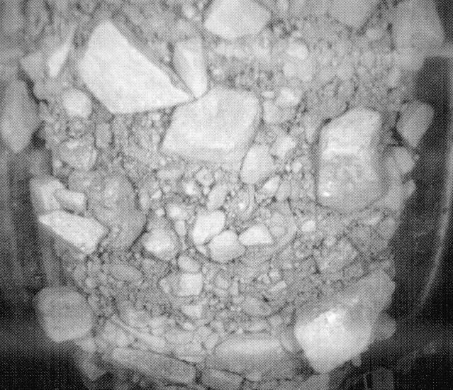 Typical Highland Valley copper image of ore free