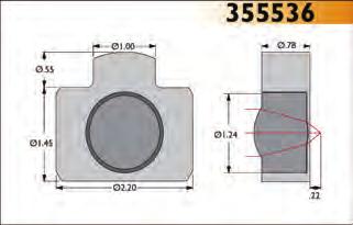 01mm Scratch/Dig 60-40 Design Wavelength 1310nm Outer Diameter 1.24mm Numerical Aperture 0.60 RMS WFE < 0.