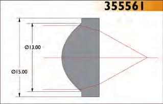 22mm Scratch/Dig 40-20 Design Wavelength 850nm Outer Diameter 15.00mm Numerical Aperture 0.